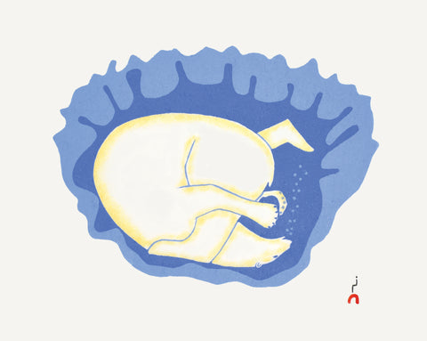 2025 PRINT Dorset Collection by ALASUAQ SHARKY *Dive*