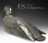 23" SIGNATURE Red Eye Loon by Jimmy Iqaluq *