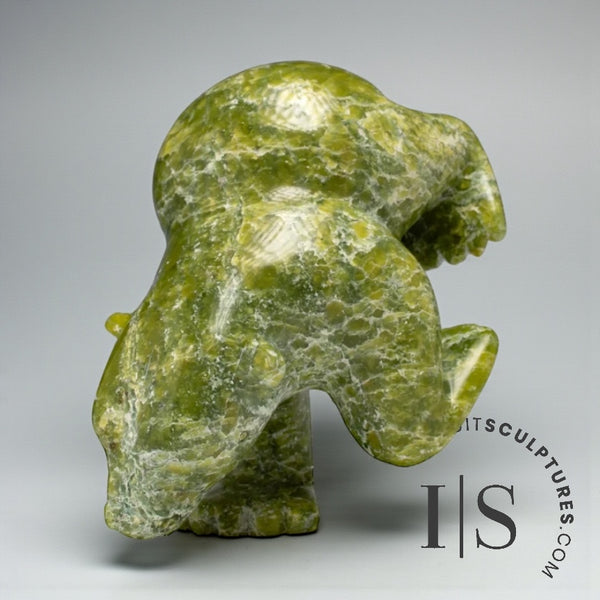 5" Dancing Bear by Markoosie Papigatok