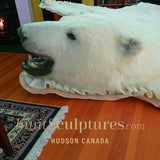 Original Polar Bear Skin Rug