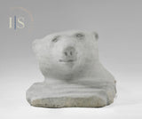 RESERVED** 7" Bear Head by Joseph Suqslaq Gjoa Haven *Bear Grin*