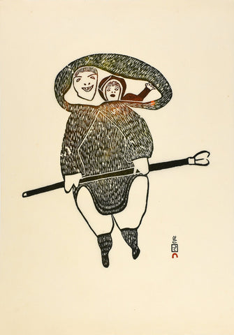 2021 Special Release 1967 Fisherwoman by PITSEOLAK ASHOONA