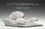 7" Swimming Polar Bears by Mazdak Darehshoripour *Snowballs*