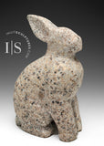 8" Dancing Arctic Hare by Jutai Qimirpik