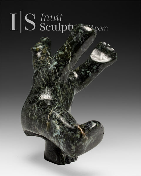 5" Dancing Bear by  Matiusi Kimgwatsiaq *Murphy*