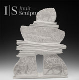 RESERVED** 12" Inukshuk by Esau Kripanik *Hug It Out*