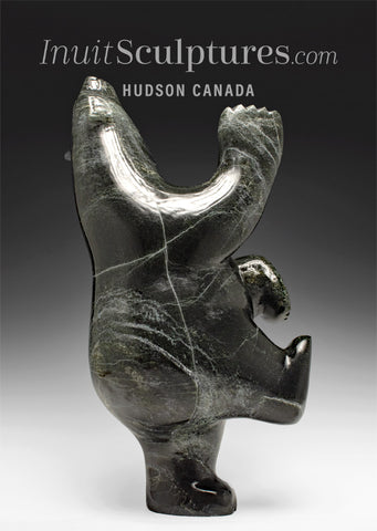 18" Dancing Bear by Etulu Adla *Deep Water*