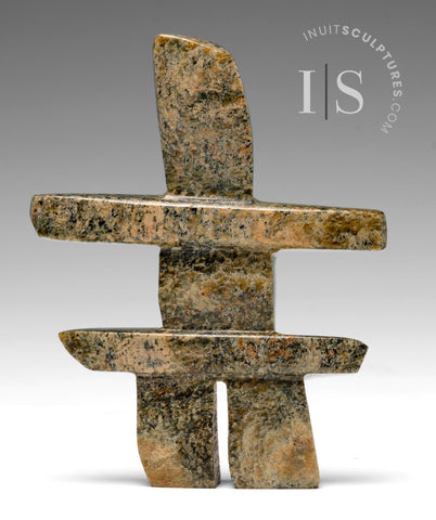 4" Inukshuk by Adamie Quamagiaq *Bronze Medal*