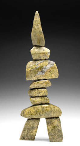 19" Inukshuk by Qavavau Shaa *Spearhead*