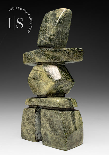 6" Inukshuk by Matt Oshutsiaq *Olive Garden*