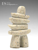 6"  Inukshuk by Pauloosie Padluq *Paul No. 2*