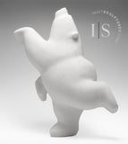 19" Limited Edition Dancing Bear by Johnny Manning (Italian Marble)