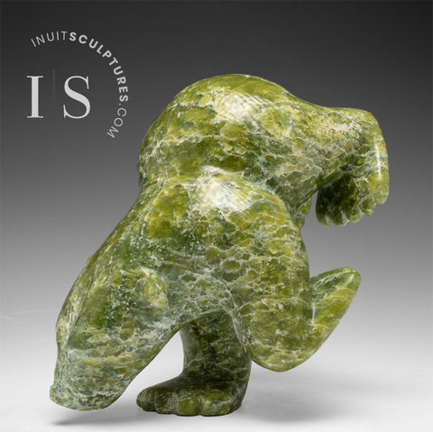 5" Dancing Bear by Markoosie Papigatok