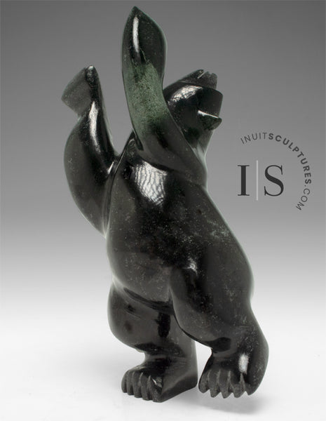 7" Dancing Bear by Moe Pootoogook