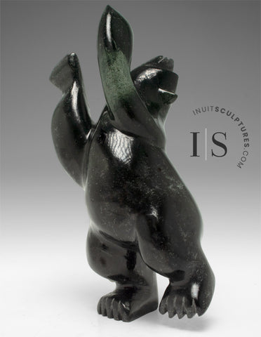 7" Dancing Bear by Moe Pootoogook