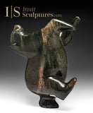 12" SIGNATURE Dancing Bear by Elite Carver Nuna Parr *Entranced*