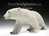 14" Walking Polar Bear  by Paul Malliki *Walkabout*
