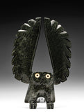 8" SIGNATURE Owl by Sam Qiatsuk *Blackberry*