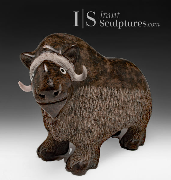 VINTAGE 9" Muskox by Seepee Ipeeli *Ernie*