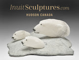 7" Swimming Polar Bears by Mazdak Darehshoripour *Snowballs*