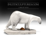 9" Standing Polar Bear by Adrian Arnauyumayuq *Eggs Over Easy*