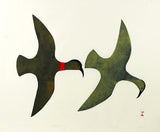 1986 BIRDS IN SILHOUETTE by Kingmeata Etidlooie