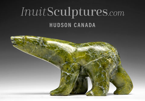 7"  Striding Bear by Allan Sheutiapik *Exploring the Tundra*