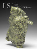 9" Dancing Muskox by Pits Qimirpik *Spanish Moss*