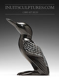 9" Standing Loon by Etulouie Etidloie