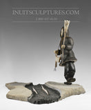 10" Eskimo Fisherman Gjoa Haven Moses Kamookak