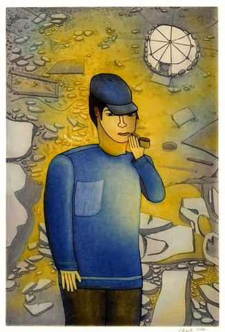 2008 PIPE DREAM by Shuvinai Ashoona