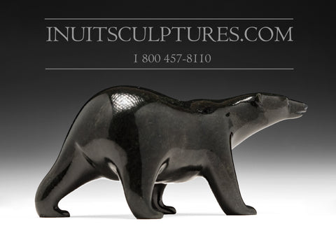 6" Sleek Striding Bear by Tim Pee