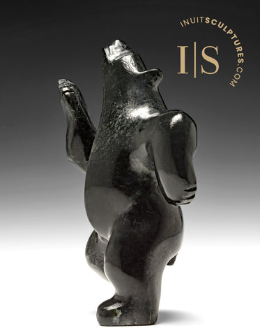 6" Dancing Bear by Etulu Salamonie *Ebony*