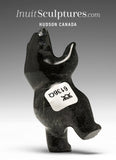 4" Dancing Bear by Oqituq Shaa *Crow*