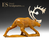 7" Striding Caribou Master Carver Derrald Taylor