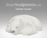 8" Polar Bear by Derrald Taylor *Snoozing in the Sun*