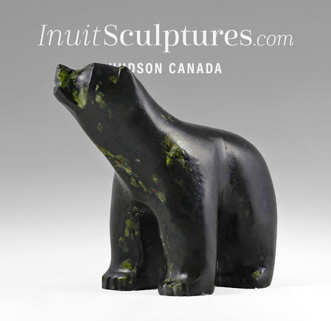 5” Walking Bear by Louie Uttaq  *Lost in Thought*