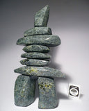 12" Inukshuk by Qavavau Shaa