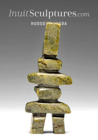 3"  Inukshuk by Salomonie Shaa *Earth Bound*