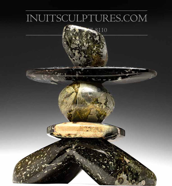 16" Animated Inukshuk by Paul Bruneau