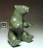 6" Sitting Bear by Famous Isaac Sala