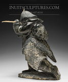 19" Eskimo Drum Dancer by Jaco Ishulutak