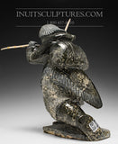 19" Eskimo Drum Dancer by Jaco Ishulutak