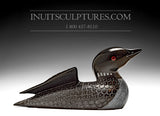 10" Curious Loon by Jimmy Iqaluq