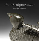 10" SIGNATURE Loon by Jimmy Iqaluq *Flight Lieutenant*