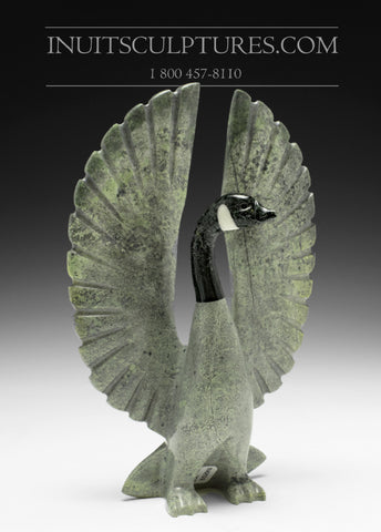 9" Proud Canada Goose by Johnysa Mathewsie