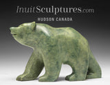 8" Walking Bear by Kakee Negesoak  *Limey*