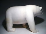 HUGE! 19" White Polar Bear by Famous Kooyoo Peter