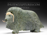 17" Muskox by Lucassie Ikkidluaq *Leading the Herd*