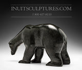 11" Dark Prowling Walking Bear by Noah Siusanginark